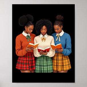 Black Minds Problem Read Book Knowledge Black Hist Poster