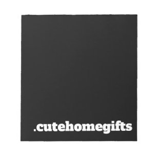 Black Minimal Modern Elegant Corporate Business Notepad