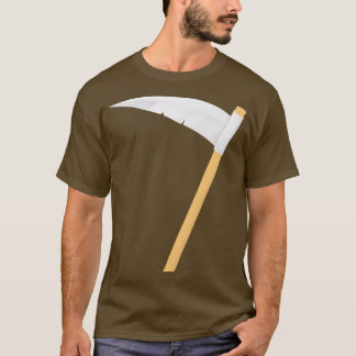 Black Minimalist Axe Horror Halloween 3 T-Shirt
