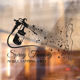 Black Mobile Spray Tanning Body Paint