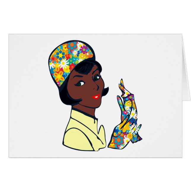 black mod lady (Front Horizontal)