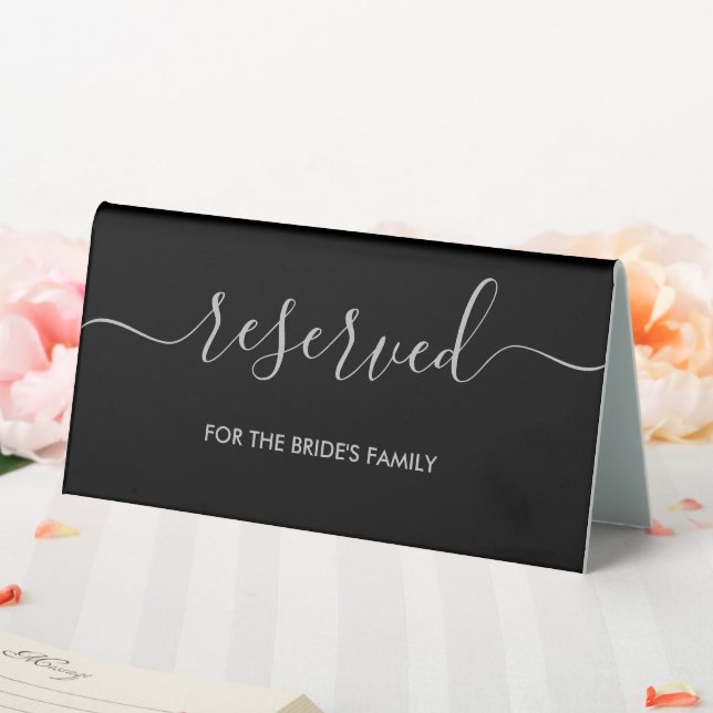 Black Modern Reserved Bride's Family Wedding (In SItu (Wedding))