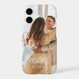Black Mom Established Script Photo Case-Mate