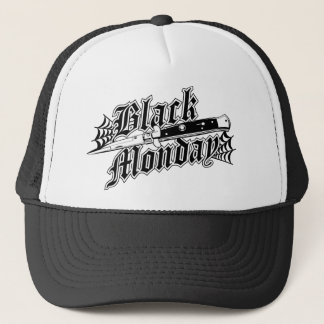Black Monday Switchblade trucker hat