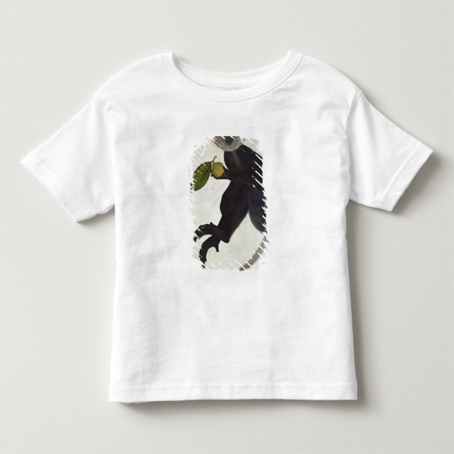 Black Monkey Toddler T-Shirt (Front)