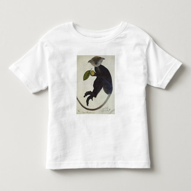 Black Monkey Toddler T-Shirt (Front)