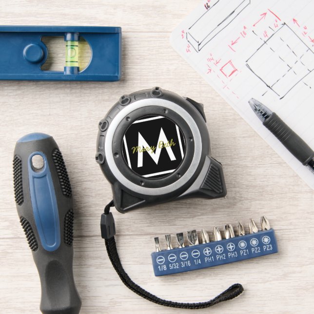Black Monogram Personalised 1 (Workshop)