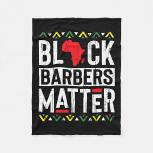 Black Month Barbers Problem History African Women  Fleece Blanket