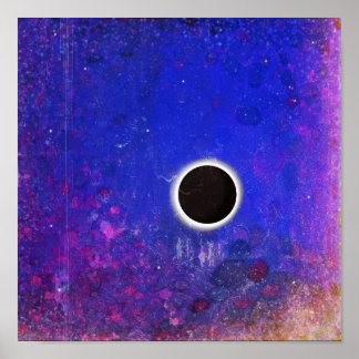 Black Moon Night – Moody Digital Art Print