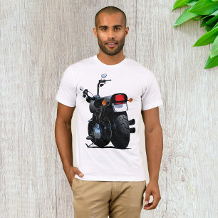 Black Motorcycle Mens T-Shirt