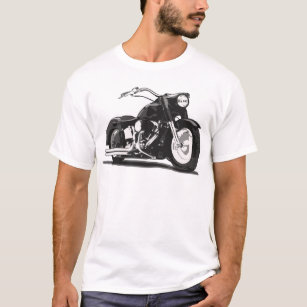 Black motorcycle T-Shirt