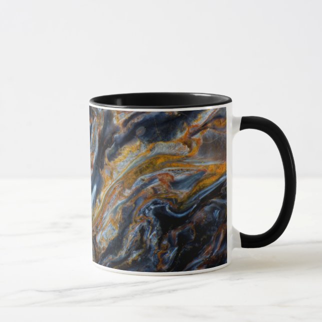 Black Mottled Pietersite Mug (Right)