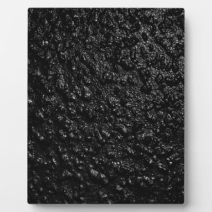 Black Mottled Texture Plaque