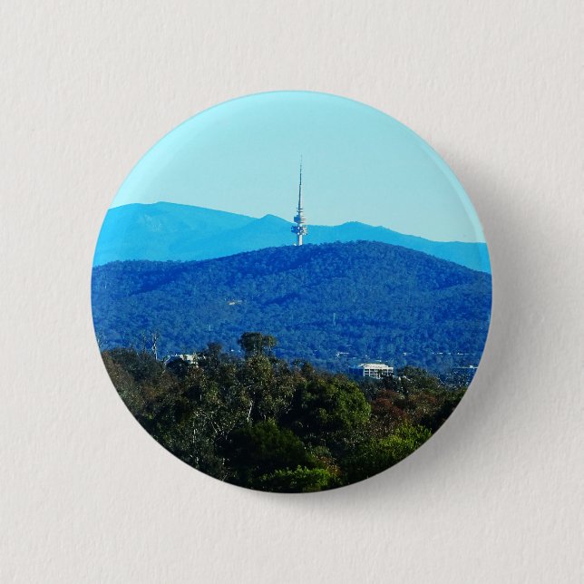 Black Mountain – Canberra 6 Cm Round Badge (Front)
