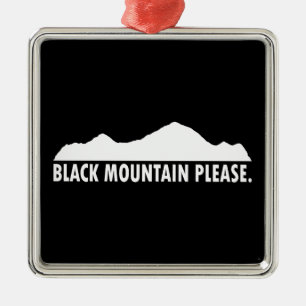 Black Mountain New Hampshire Please Metal Ornament