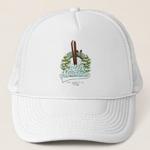 Black Mountain New Hampshire Ski logo. Trucker Hat