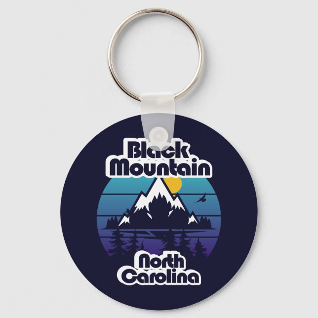 Black Mountain, North Carolina Key Ring (Front)