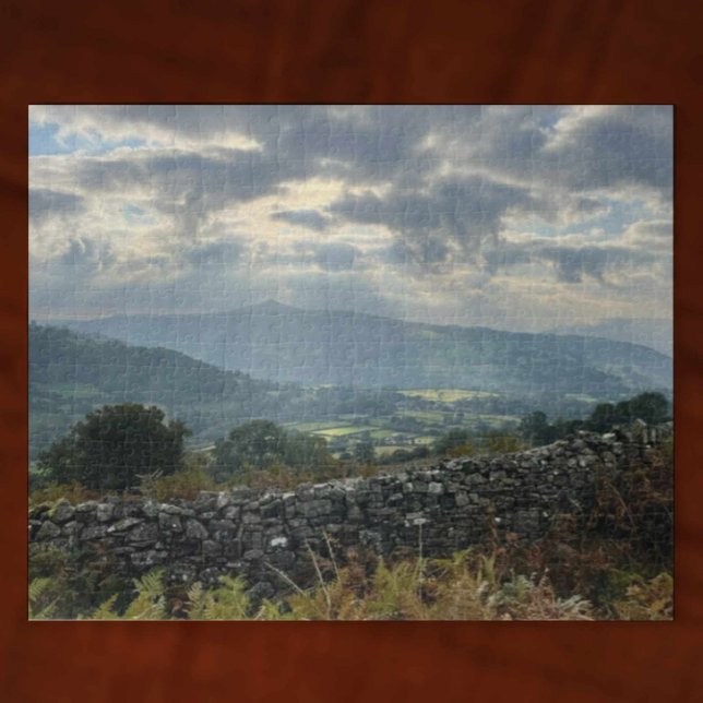 Black Mountains, Brecon Beacons, Wales Countryside Jigsaw Puzzle (Creator Uploaded)