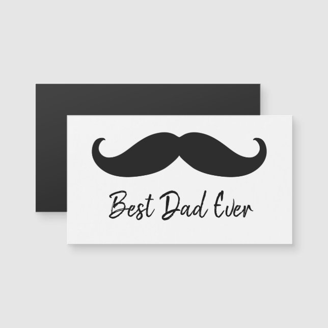 Black Moustache (Front/Back)