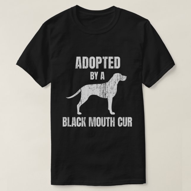Black Mouth Cur  T-Shirt (Design Front)