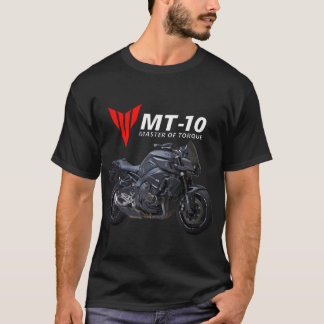 Black Mt-10 Motorcycle T-Shirt