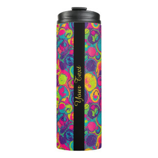 Black | Multicolor Thermal Tumbler