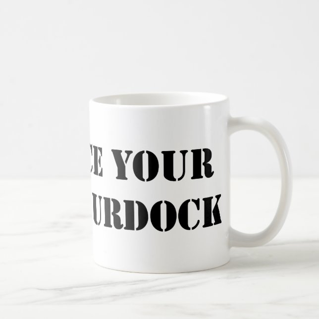Black Murdock Mug (Right)
