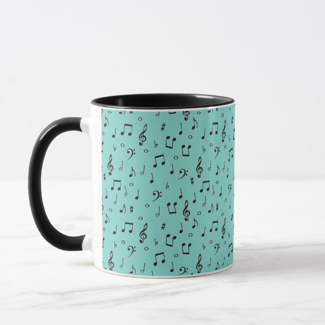 Black Musical  Mug (Left)