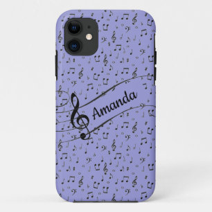 Black Musical personalised   iPhone 11 Case