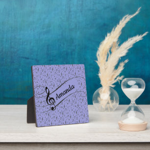 Black Musical personalised Plaque