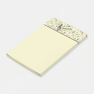 Black Musical personalised  Post-it Notes