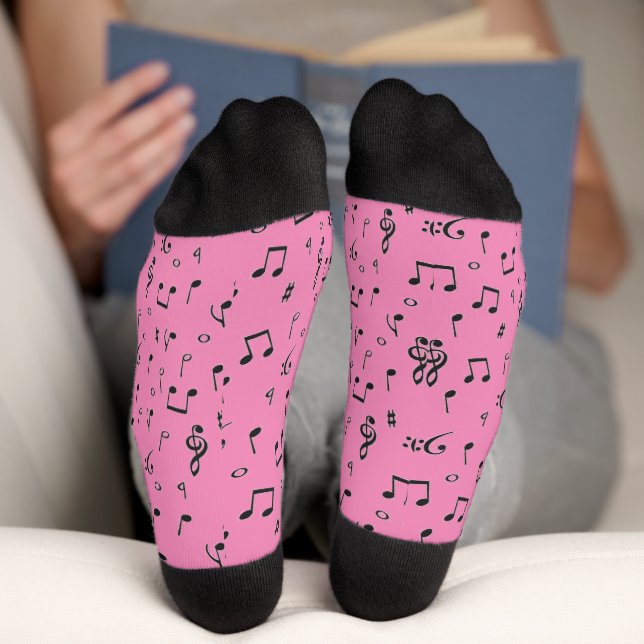 Black Musical  Socks (Bottom)