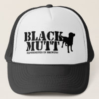 Black Mutt Trucker Hat