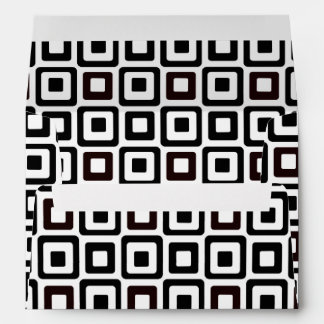 Black-n-White Squares Envelopes