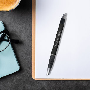 Black name script classic