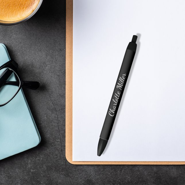 Black name script classic ink pen (Creator Uploaded)