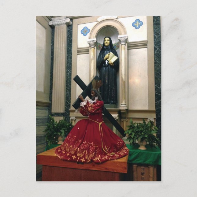Black Nazarene, Greenwich Village Church, Postcard (Front)