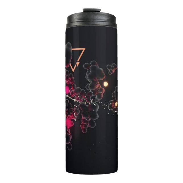 Black Neaon Thermal Tumbler (Front)