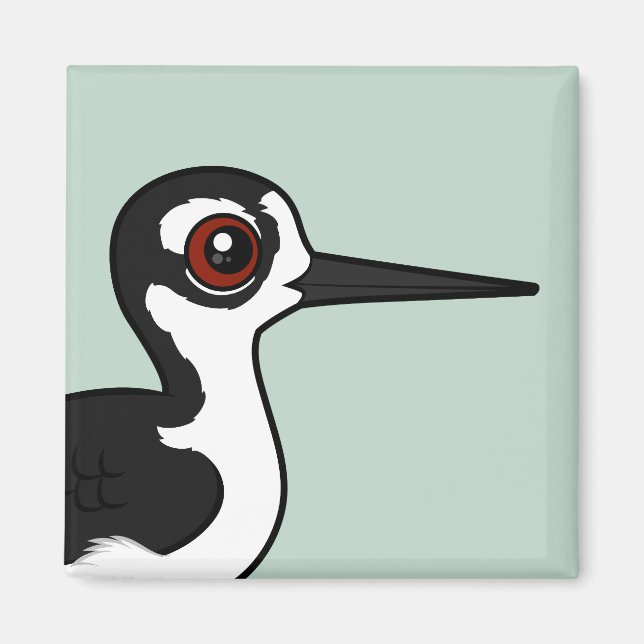 Black-necked Stilt Magnet (Front)