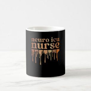Black Neuro ICU Nurse African American Neuro ICU N Coffee Mug