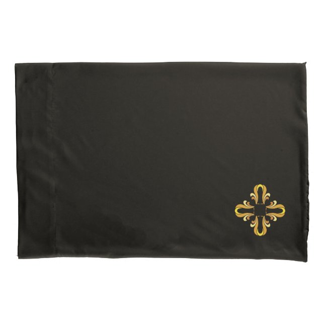 Black Night Reversible Pillowcase (Front)