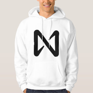 Black Nimbus Simple Men's Hoodie 