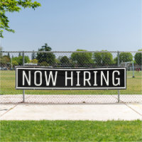 Black Now Hiring Banner