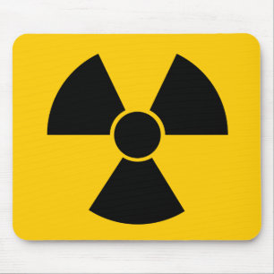 Black Nuke Mouse Pad