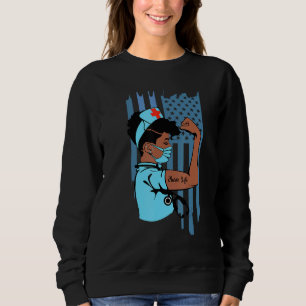 Black Nurse Black Girl Magic Arican American Nurse Sweatshirt