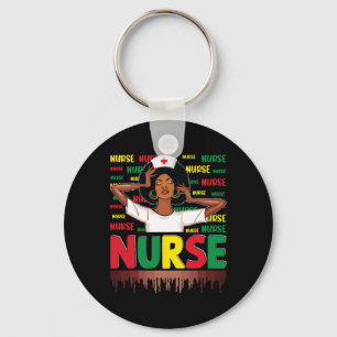 Black Nurse Sophisticated And Gorgeous Melanin His Key Ring