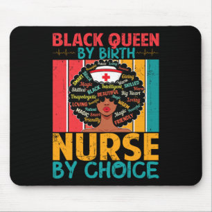 Black Nurse Sophisticated And Gorgeous Melanin His Mouse Pad
