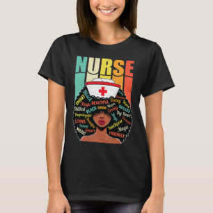 Black Nurse Sophisticated And Gorgeous Melanin His T-Shirt