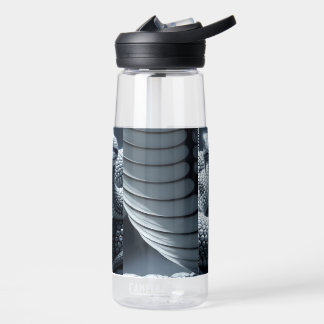 Black Obsidian and Diamond Viper Water Bottle