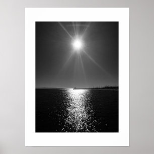 Black Ocean Poster